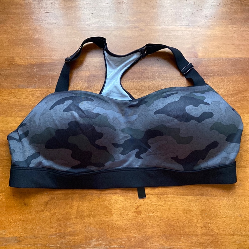 Pink active ultimate push up sports bra